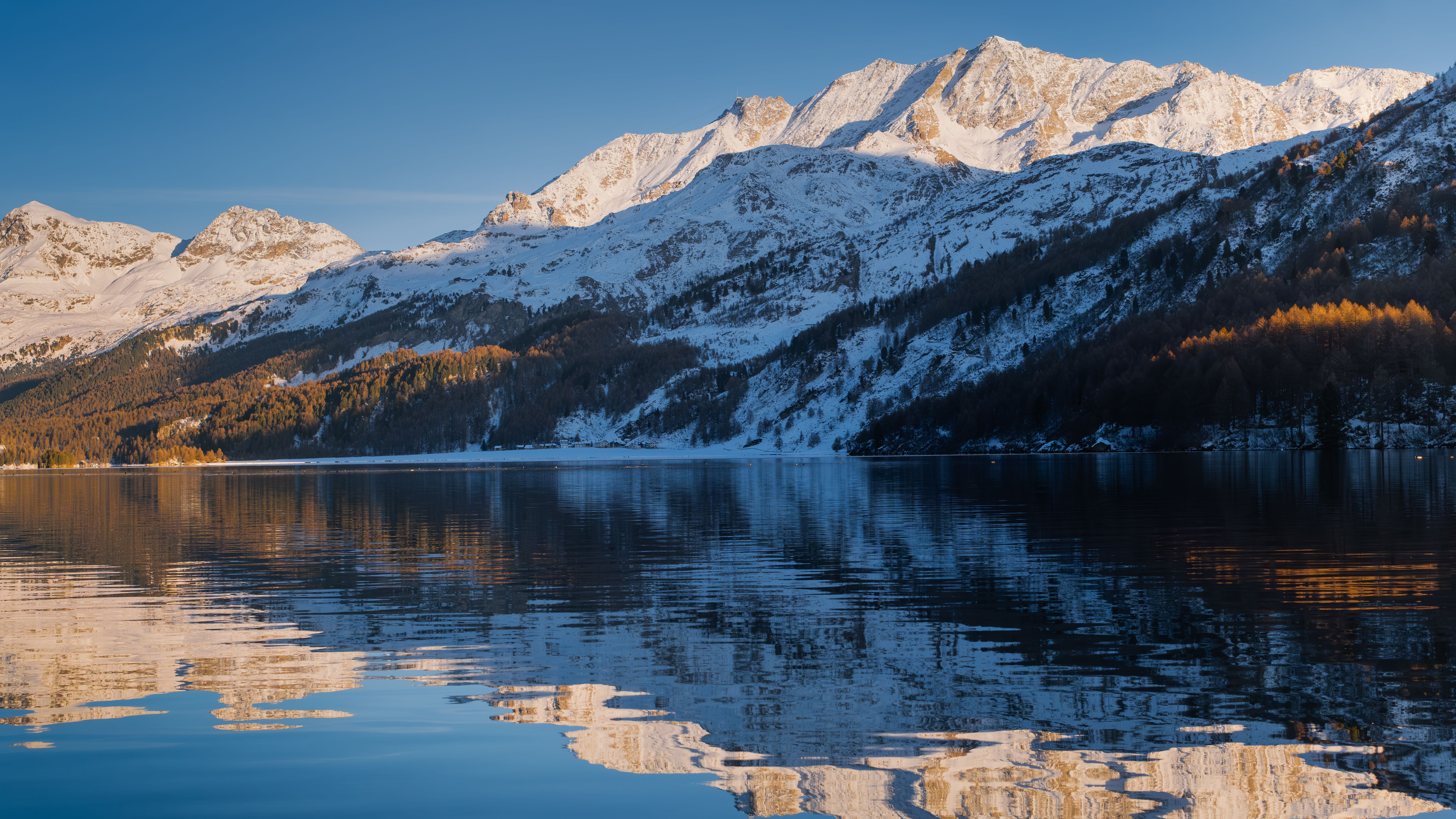 Sils im Engadin i Schweiz den gömda pärlan bland alperna 