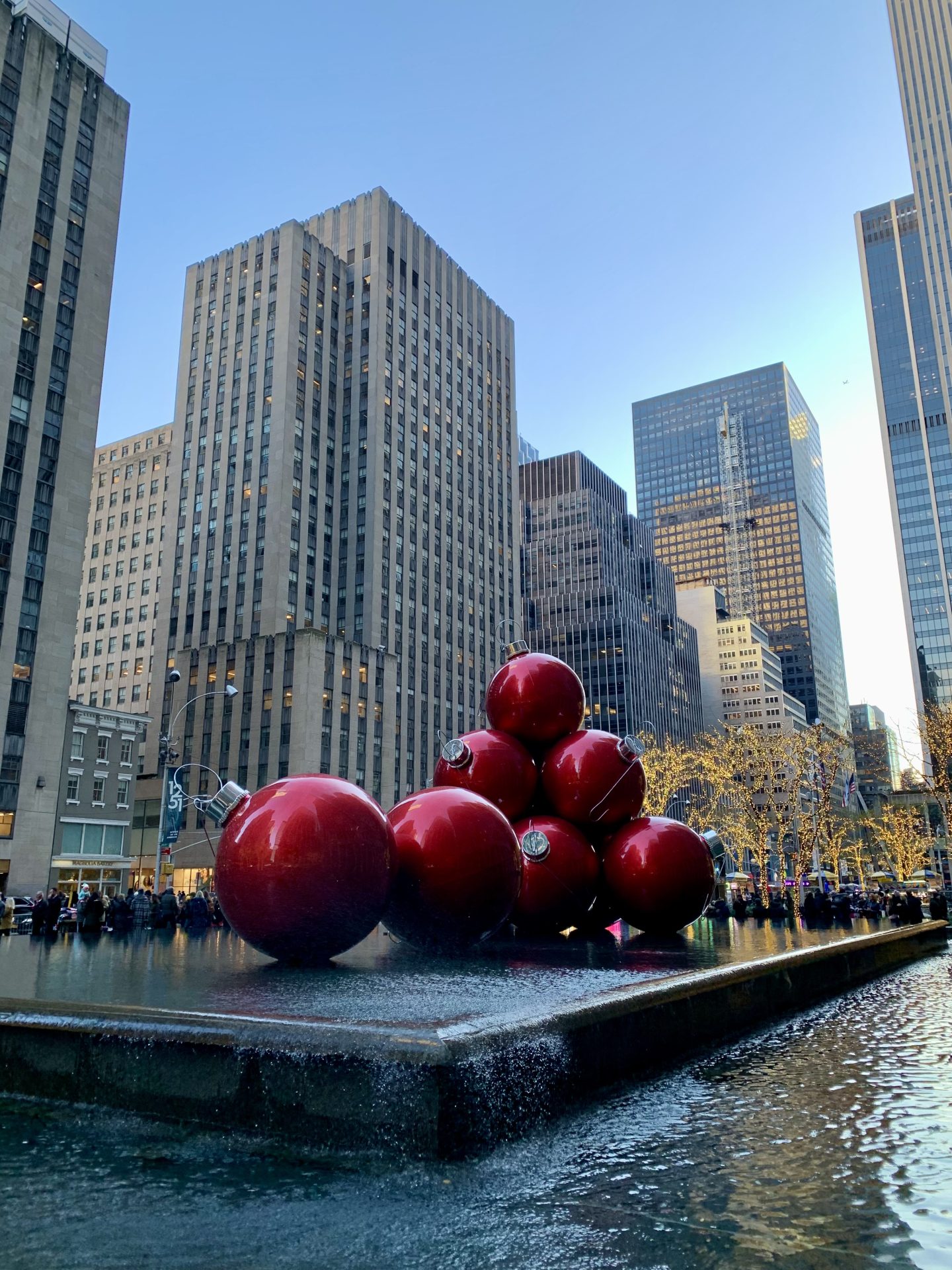 New York vid Thanksgiving.🍁🍂