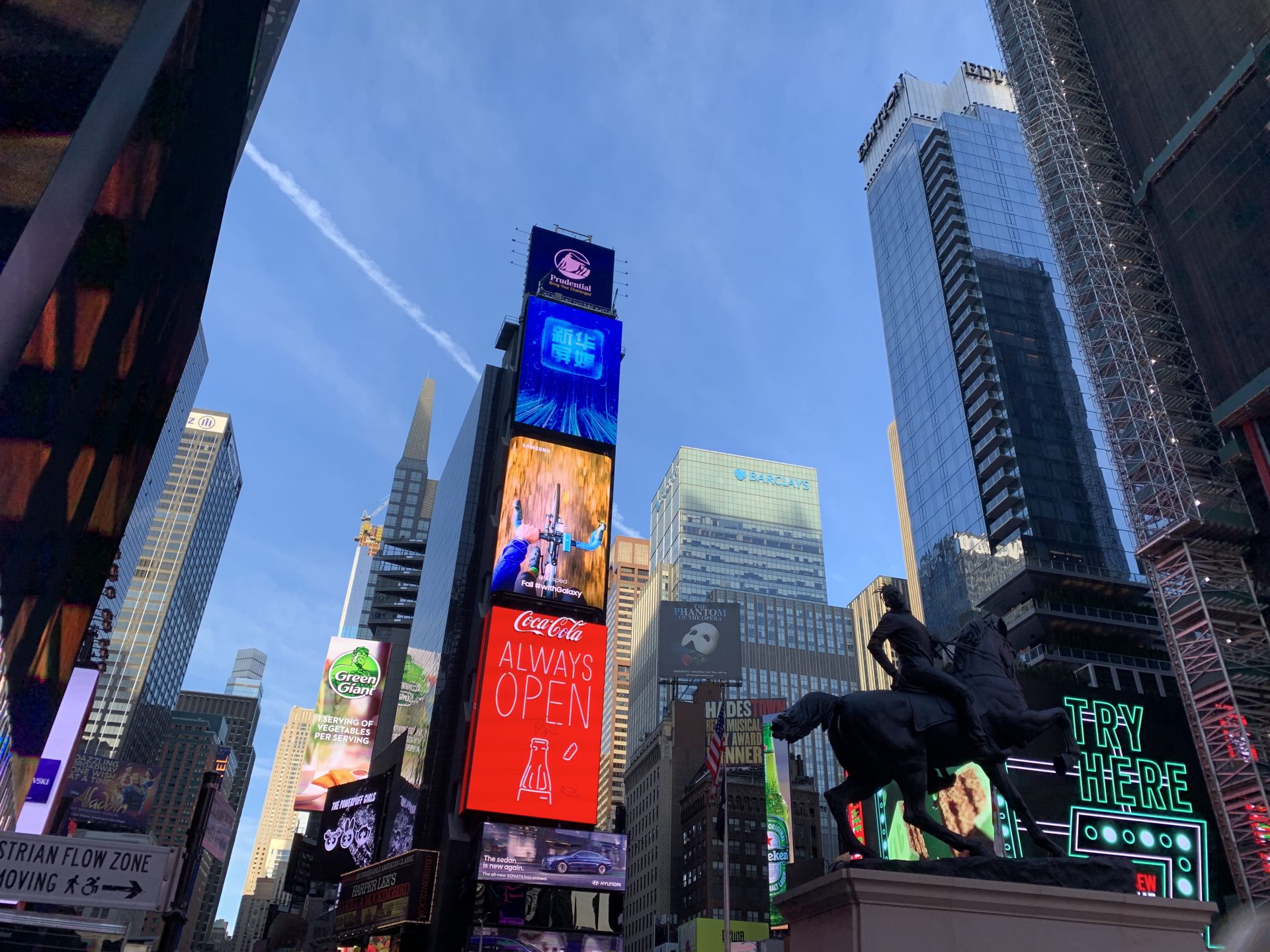 New York vid Thanksgiving.🍁🍂